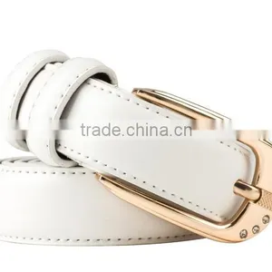 Fashion Metal Pin Buckle Genuine Leather Women Belts thumbnail-4