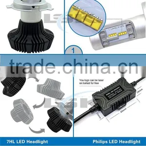 New Arrival!!! Best Beam Auto Parts 12v 30w 6500k 7th Led Car Headlight 4000lm, Adjustable Beam 360 Degree thumbnail-6