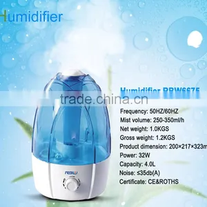 HOT Selling 4.0L Capacity Portable Ultrosonic Humidifier thumbnail-1