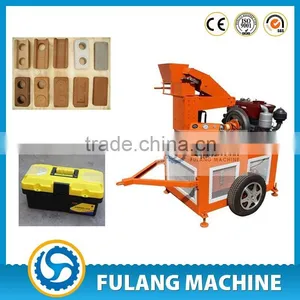 FL1-20 Eco Compressed Earth Block Making Machine With Car Tire in India thumbnail-1