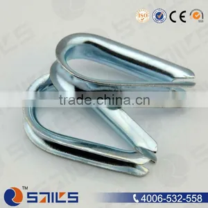 Carbon Steel DIN6899B Wire Rope Cable Thimble thumbnail-1