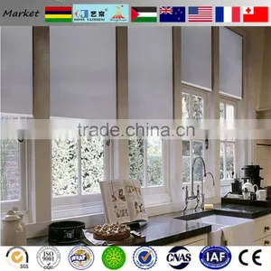 European Style Polyester Fabric Roller Blinds for Home Decor Cutains thumbnail-1