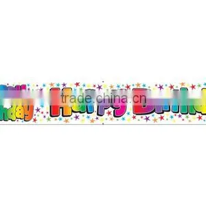 Happy Birthday Foil Banner thumbnail-1