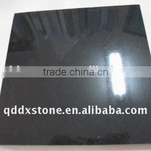 Chinese Shanxi Black Granite Tiles and Slabs thumbnail-1
