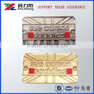 OEM Customized Design Embossed Extrusion Hanging Metal Nameplate thumbnail-2