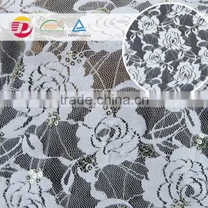 2016 New Fancy Cheap Stretch Embroidery Sequined Designer Dress Fabrics thumbnail-4