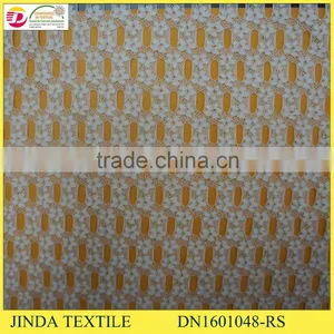 2016New Arrival Nylon Spandex Small Flower Lace Fabric For African Market thumbnail-2
