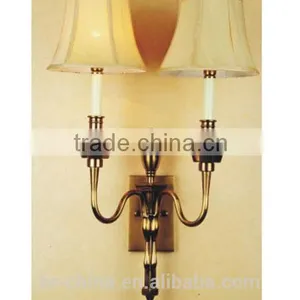 Brass Wall Lamp for Living Room/hotel Double WL564-2 thumbnail-1