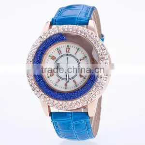 HH189 Famous Brand GOGOEY Diamond Women Watches Top Quality Leather Strap Dress Watch Quartz Watch Hours Clock Women Montre Femm thumbnail-2