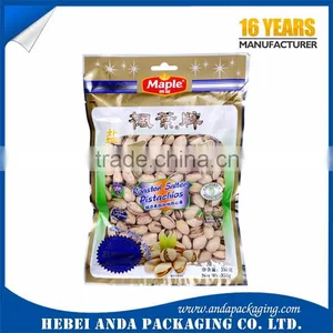 Gravure Pringing Food Grade Plastic Pistachio Nuts Packaging Bag thumbnail-3