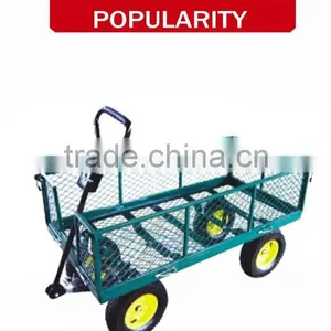 Steel Grid Garden Tool Cart thumbnail-1