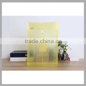 Transparent Envelope Shape Clear Bag Pocket Files Plastic Document Bag With Strings thumbnail-3