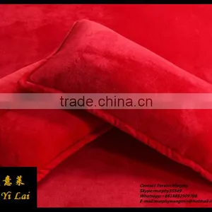 High Quality Fashion Home Textile Plain Dyed Polyester Pillowcase thumbnail-5