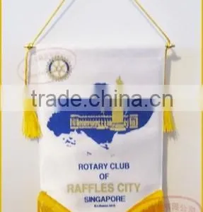 Cheap Custom Design Club Exchange Gift Flag thumbnail-1
