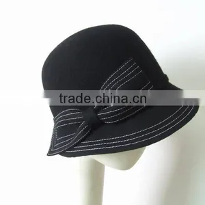 Woman Wool Felt Hat in Wholesale thumbnail-1