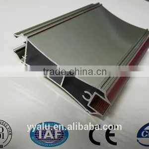 6063 T5 Sandblasted Aluminium Profile /Sandblasting Extrusion Aluminium Profile thumbnail-1