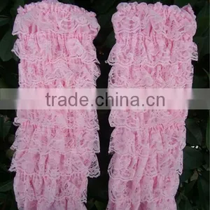 Hot Sale !! New Arrival Baby Solid Color Lace Legging thumbnail-1