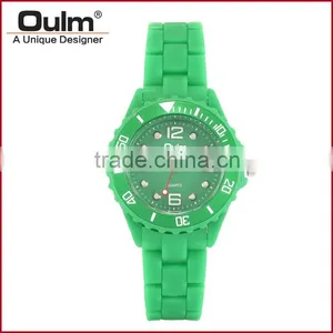 2015 Oulm Cheap Plastic Watch, Plastic Kids Digital Watches, Colorful Plastic Watch Wholesales thumbnail-3