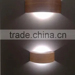 2016 Warm White Color Temperature With Oak/Brazi Wood/Bamboo Wall Light thumbnail-2