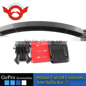 The Arm With Mount for Helmet, With 3M Sticker & Screws. For GoPro Hero3+/3/2/1 thumbnail-1
