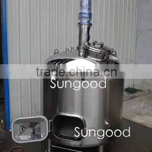 Sungood 5bbl/7bbl/10bbl/15bbl/20bbl/30bbl Steam Heating Mash Lauter Tun With VSD Mixer/Rakes/Plow thumbnail-1
