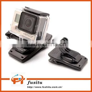 Quick Release Attach Backpack Rucksack Clip Clamp Mount With J Hook Buckle For GoPro Hero 4/3+/3/2 thumbnail-1