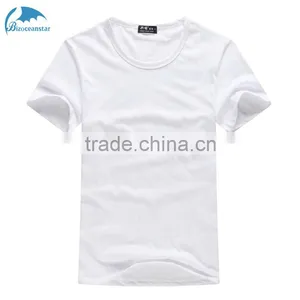 White Cotton Round Collar Advertise Polo Custom T-shirts Concert T-shirt Group Wholesale thumbnail-2