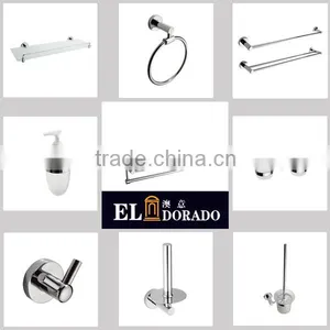 Professional Wholesale Modern Wall Mounted Low-caben Steel Bathroom Hardware Accessories Sets thumbnail-1