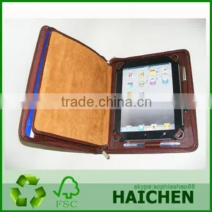 Leather Mini Tablet Briefcase / For Leather Portfolio Case thumbnail-4