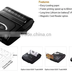 Bizsoft High Quality!Zonerich AB-330M Bluetooth Interface Mobile Printer thumbnail-2
