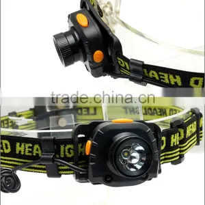 Plastic Sense Lamp LED Dry Battery Power Source Headlamp Headlight thumbnail-3