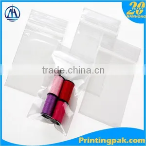 Low Density PE Promotion Die Cut Childproof Zip Lock Transparent Bag thumbnail-1