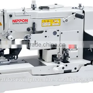 NP-783NV High-speed Lockstitch Straight Button Holing Industrial Sewing Machine (special in Sweater) thumbnail-1
