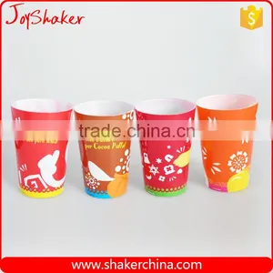 Hotel Clear Plastic Cup With Custom Logo,BPA Free 400ML Clear Plastic Water Cup thumbnail-5