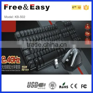 2.4G Wireless Keyboard&mouse for PC thumbnail-2