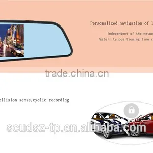 CARDVR HD1080P Touch Screen Mesh Hd Rearview Mirror Dual Cameras BlackThe Best thumbnail-6