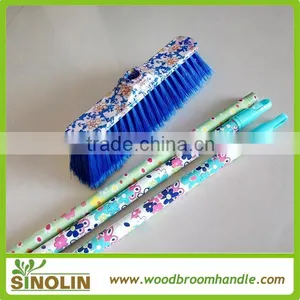 Metal Broom Mop Handle Stick With Italian Thread and Length 60~180cm x Diameter 2.2~3.6cm thumbnail-1