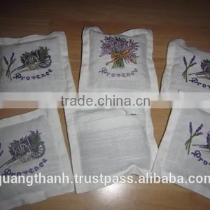 Hand Embrodery Lavender Bag,hand Embroidery Lavender Sachet thumbnail-5