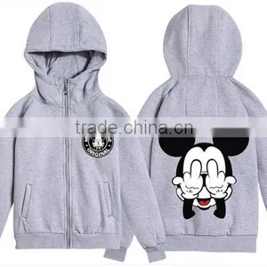 Zipper Hooded Coat thumbnail-3
