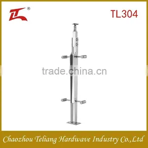 304/316 Stainless Steel Baluster Post for Stair Design,glass Railing,balcony,indoor Construction thumbnail-1