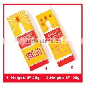 White Bright Candles to Ghana Tower of Heaven Candle thumbnail-1