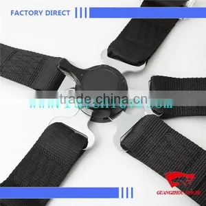 Polyester Material Black Color 5-point Racing Seat Belt Harness Wholesale China thumbnail-1