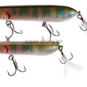 Wholesale Artificial PopperMinnow Lure High Quality Plastic Fishing Lure Popper thumbnail-2