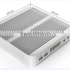 Hystou Barebone Fanless Windows8.1 OS Mini PC With Intel Quad Core i5 - 4200u Gaming Pcs i5 4G RAM, 60G SSD + 160G HDD thumbnail-4