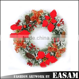 China Factory Indoor Christmas Wreaths in Stock thumbnail-1