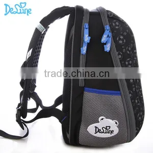 Football Print Boys School Bags for Kids EVA School Backpack thumbnail-4