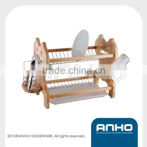 Attractive Design Wooden Dinner Plate Rack thumbnail-1