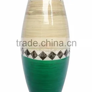 Eco-friendly Bamboo With Coconut Vase thumbnail-1