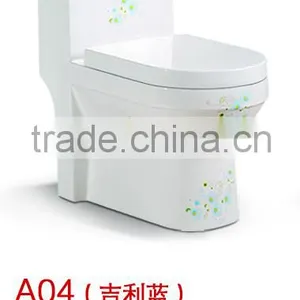 Hot Sale Ceramic Siphonic One Piece wc Toilet for Sanitary Ware Bathroom Model GC-A04 thumbnail-2