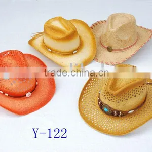 Paper Straw Hat, Cowboy Hat thumbnail-1